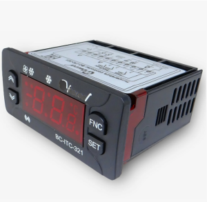Микропроцессор BC-ITC-321 (3реле/2датчика/230B) 2 датчика в комплекте (аналог ЕТС974)