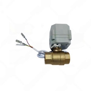 Кран шаровой с электроприводом А20-Т20-В2-С (АС230V CR303 DN20 Lкаб=500мм.)