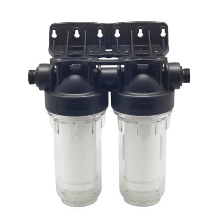 Фильтр-колба двойная (без картриджей) BWT 7“ Duo filter housing