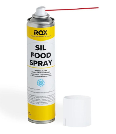 Смазка пищевая силиконовая SIL FOOD SPRAY 400мл.