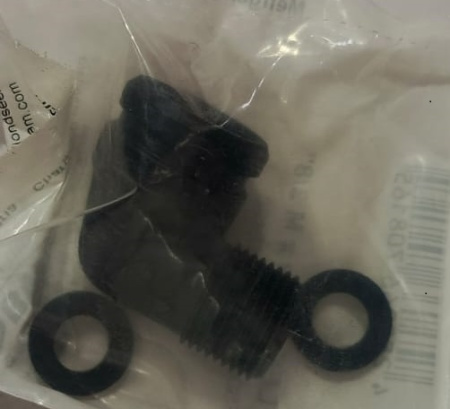 Фитинг угловой для головной части FLEX Connector х M3/8